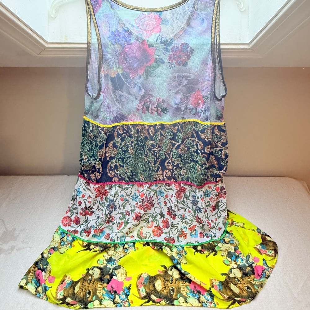 Daniela Lazo Chic Products Tank Tunic Cover Up From Venezuela Size M - Picture 9 of 10